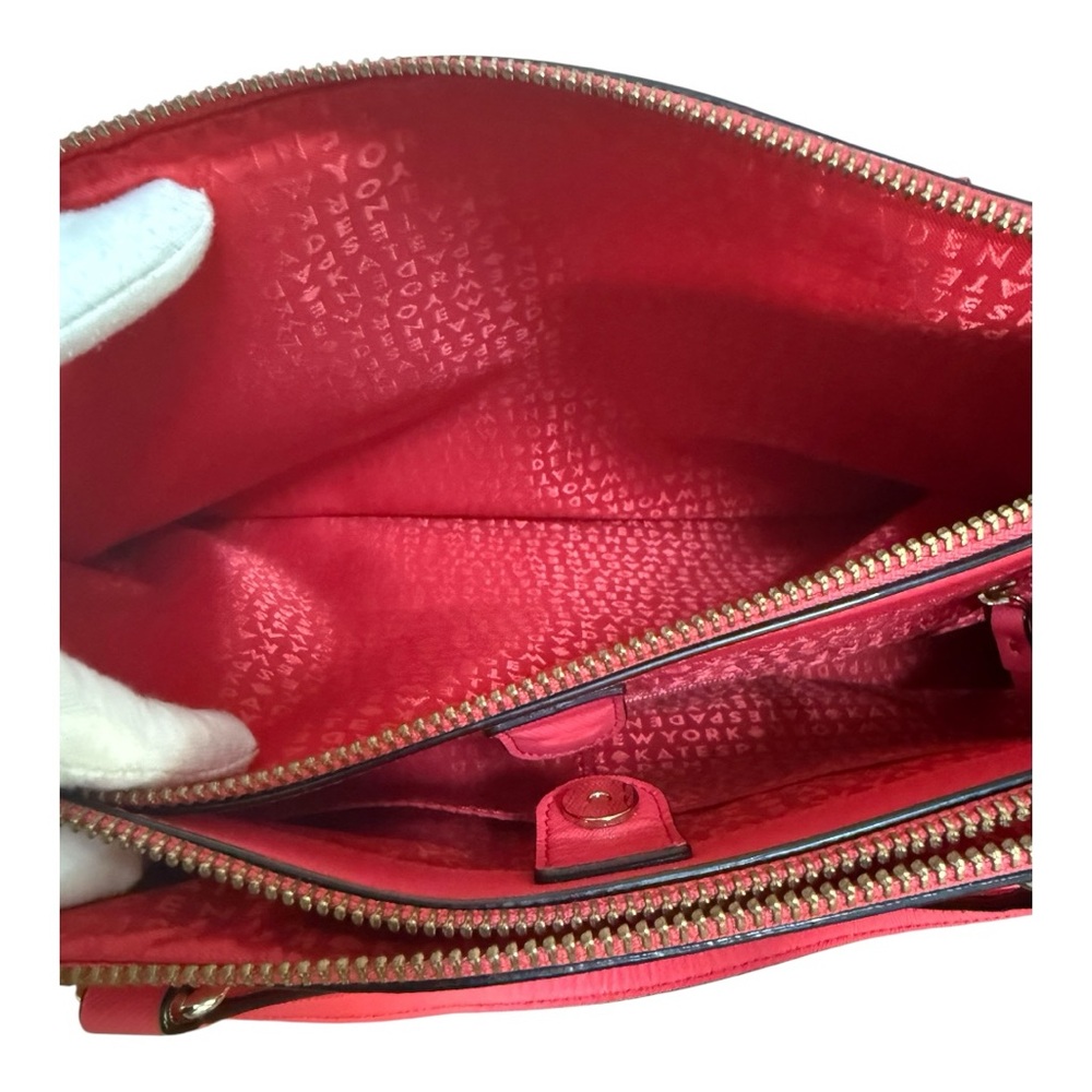 Authentic Kate Spade Pink Leather Tote Bag! - Picture 11 of 15